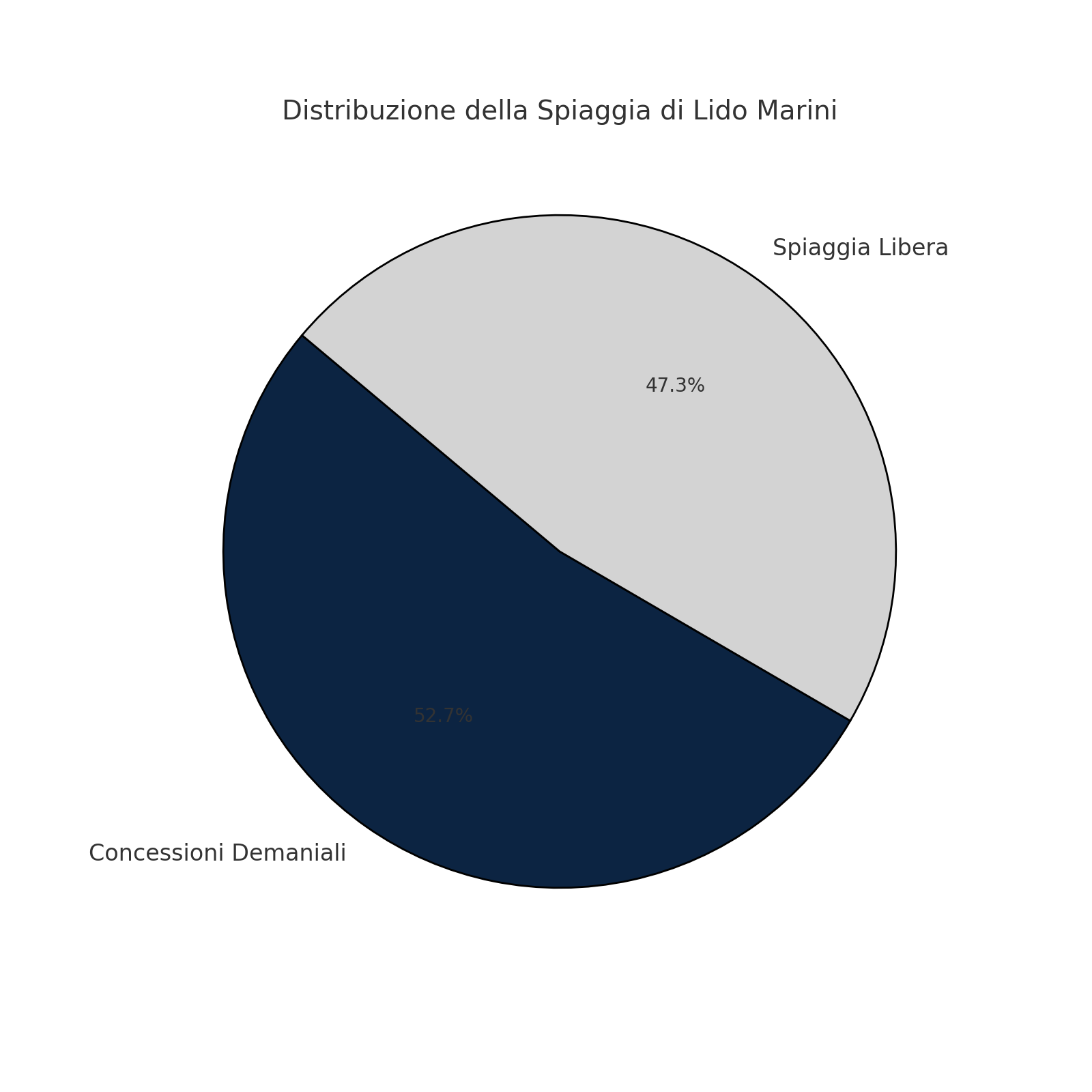 Esempio distribuzione spiaggia